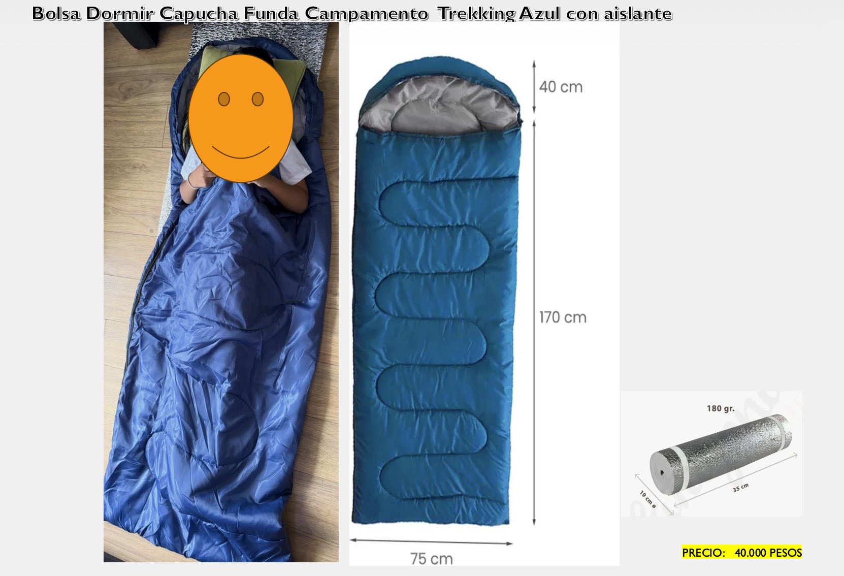 Bolsa de Dormir Trekking