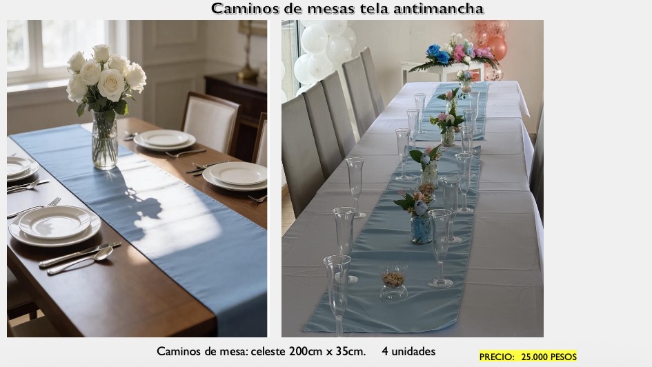 Camino de Mesa Celeste — x4