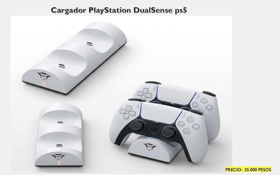 Cargador PlayStation DualSense PS5