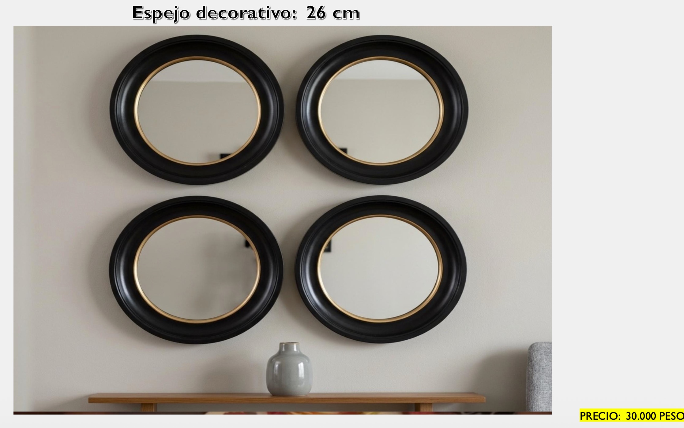 Espejos Decorativos