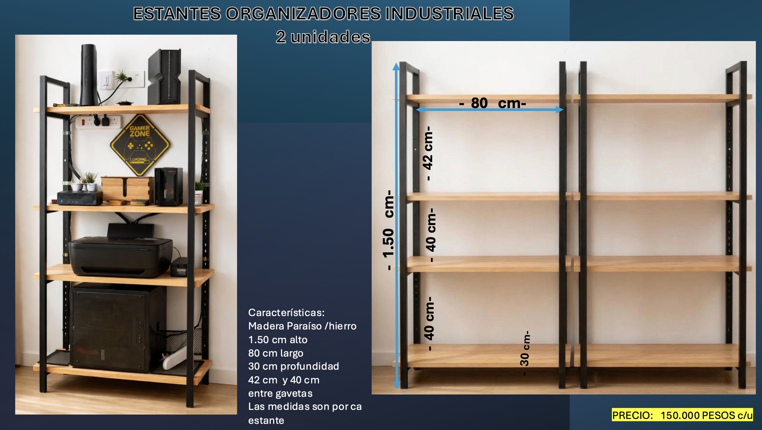 Estante Organizador Industrial