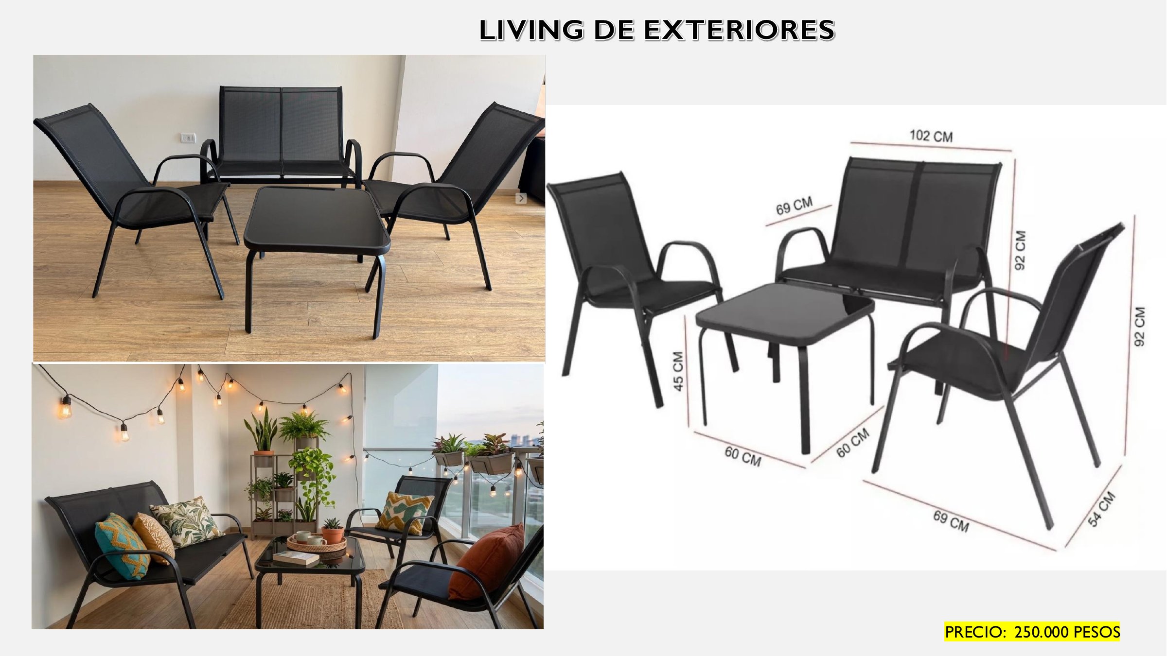 Living de Exteriores