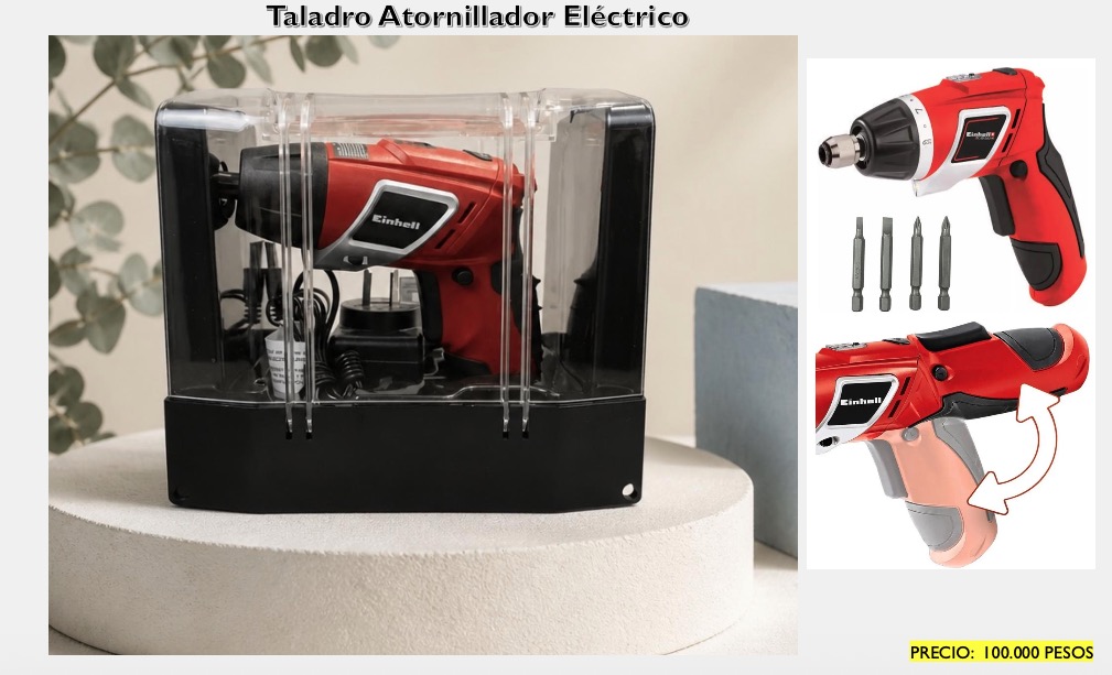 Taladro Atornillador Eléctrico Einhell